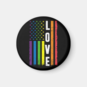 Gay Pride gibt Männern LGBT Rainbow Flag Gay Lo Magnet