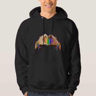 Gay Pride Gif LGBT Rainbow Ice T-Shirt Hoodie