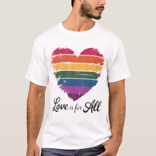 Gay Pride Gleichberechtigung und Unterstützung Lie T-Shirt