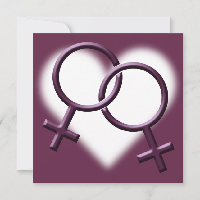 Gay Pride Hochzeitseinladungen Liebe gleichgeschle Einladung (Vorderseite)