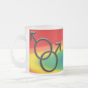 Gay Pride höhlt der Gay Pride-Geschenke der Mattglastasse