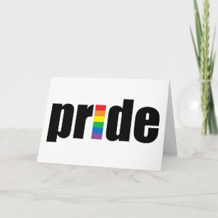 Gay Pride-Karte Karte