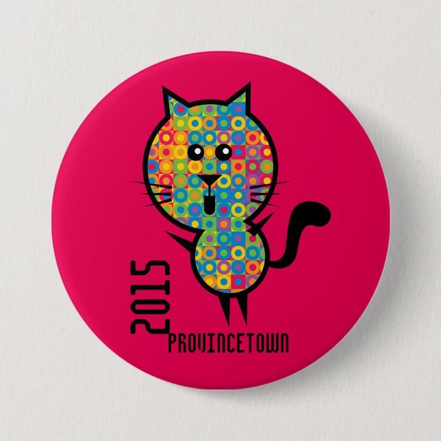 Gay Pride-Knopf Button (Vorderseite)