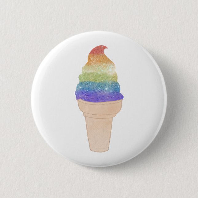Gay Pride-Knopf Button (Vorderseite)