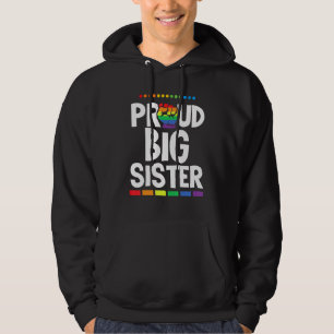 Gay Pride Lesbian LGBTQ Rainbow Sonnenblumen Freie Hoodie