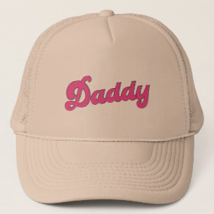 Gay Pride LGBT Pink Bear Gay Daddy Truckerkappe