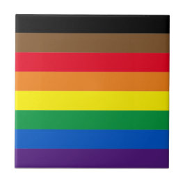 Gay Pride lgbtq Diversity inklusive Regenbogenflag Fliese