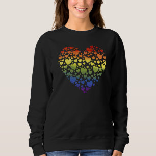 Gay Pride Lgbtq Rainbow Flag Herbert Human Rights Sweatshirt