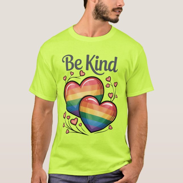 Gay Pride-LGBTQ T-Shirt (Vorderseite)