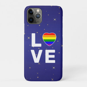 Gay Pride Liebe Regenbogen Herz Case-Mate iPhone Hülle