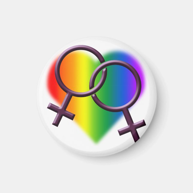 Gay Pride Magnete Lesbische Liebe Schwule Frauen G (Vorne)