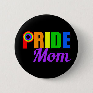 Gay Pride Mama Button