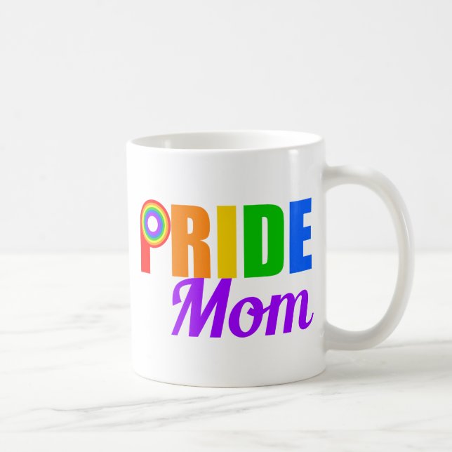 Gay Pride Mama Kaffeetasse (Rechts)