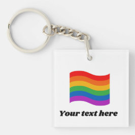 Gay Pride Merch Rainbow Flag LGBTQ Schlüsselanhänger