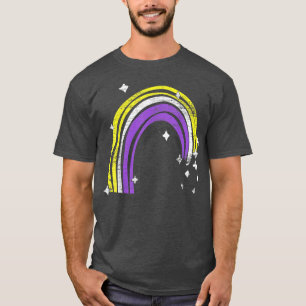 Gay Pride Monat, ohne Binärflagge, LGBTQ-Non T-Shirt