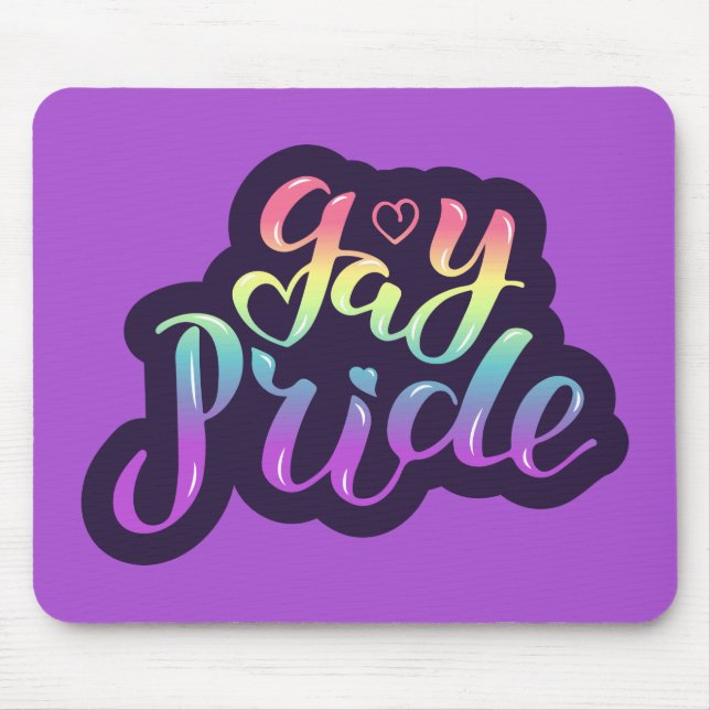 Gay Pride Mousepad (Vorne)