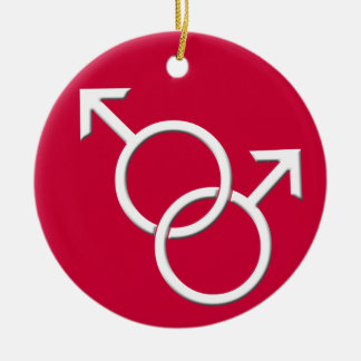 Gay Pride Ornament Gay Men's Liebe Dekoration Gesc