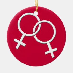 Gay Pride Ornament Lesbische Liebe Schwule Frauen