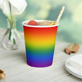 Gay Pride Pappbecher