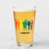 Gay Pride Parade Illustration Personalisiert