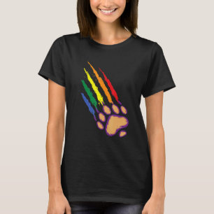 Gay Pride Parade Lgbtq Pride Gay Rights Proud Bear T-Shirt