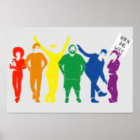 Gay Pride Parade Rainbow Cfarbene Menschen