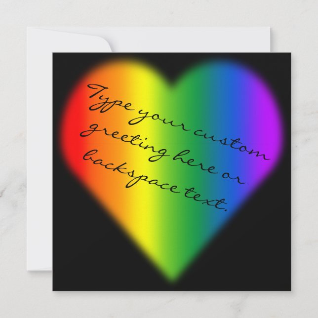 Gay Pride-Party Einladungen Gleich-Sex (Vorderseite)