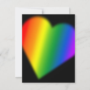 Gay Pride Party Einladungen Rainbow Liebe Cards