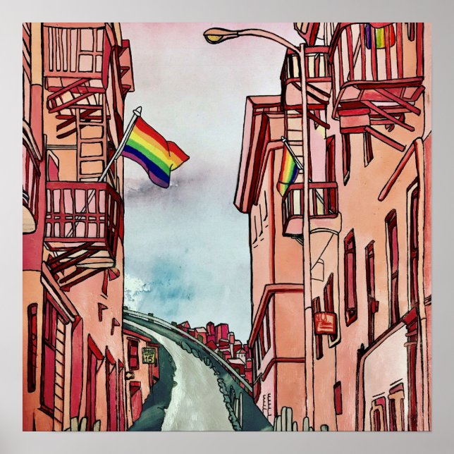 Gay Pride Poster (Vorne)