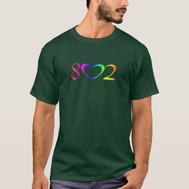 Gay Pride Rainbow T-Shirt (Vorderseite)