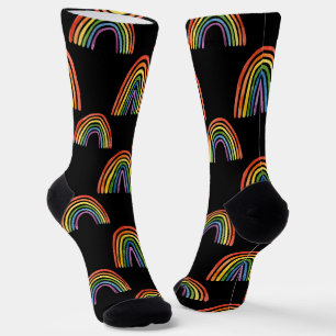 Gay Pride Regenbogen farbige LGBT Socken