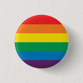 Gay Pride-Regenbogen-Knopf Button