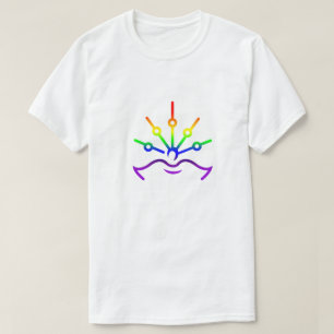 Gay Pride-Regenbogenfarben GLBTQ-Design T-Shirt