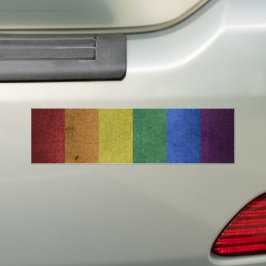 Gay Pride-Regenbogenflagge Autoaufkleber