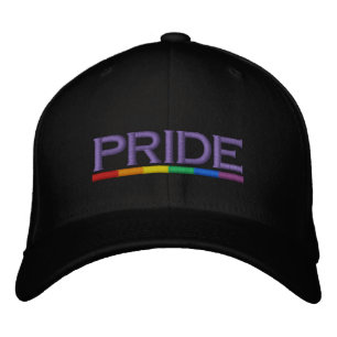 Gay Pride-Regenbogenflagge Cool und modern Bestickte Baseballkappe