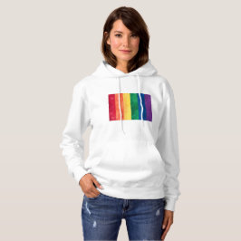 Gay Pride-Regenbogenflagge Hoodie