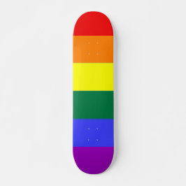 Gay Pride-Regenbogenflagge Skateboard