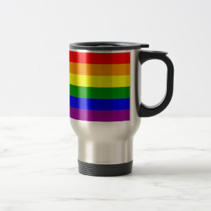 Gay-Pride-Regenbogenflagge zum Umwickeln Reisebecher