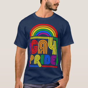 Gay Pride Retro Vintage LGBTQ Gay Pride Teil T-Shirt