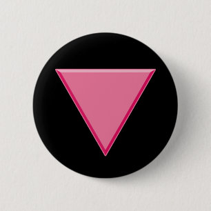 Gay Pride-rosa Dreieck Button