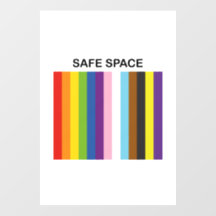 Gay Pride Safe Space - inklusive Farben