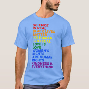 Gay Pride Science ist eine echte Black Lives Mater T-Shirt