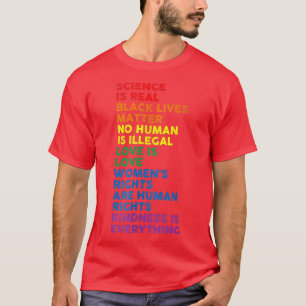 Gay Pride Science ist eine echte Black Lives Mater T-Shirt