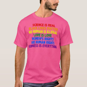 Gay Pride Science ist eine echte Black Lives Mater T-Shirt