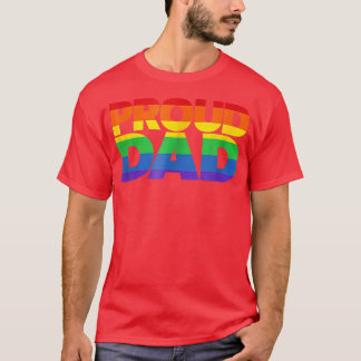 Gay Pride Shirt Proud Vater LGBT Parent Vatertag