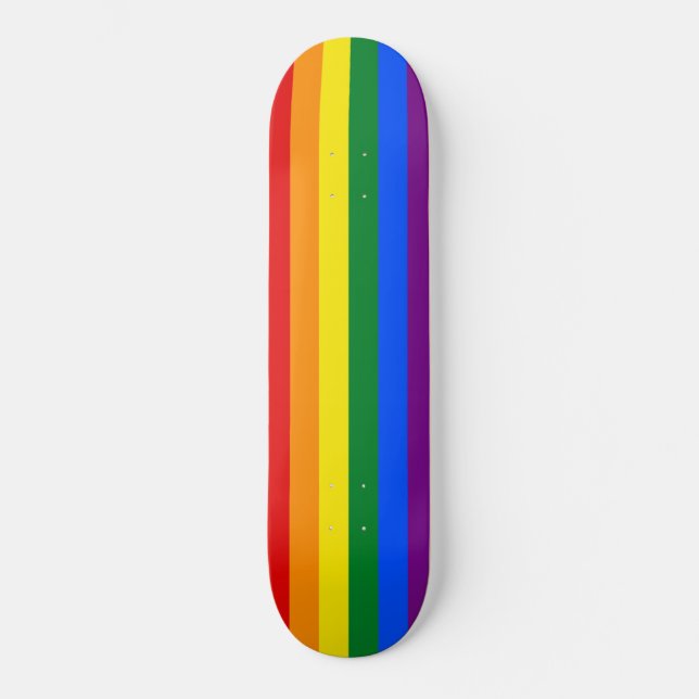 Gay Pride Skateboard (Vorderseite)