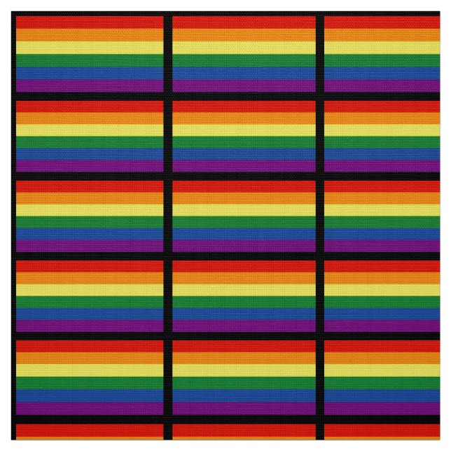 Gay Pride Stoff (Muster)