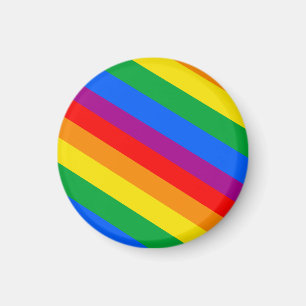Gay Pride-Streifen Magnet