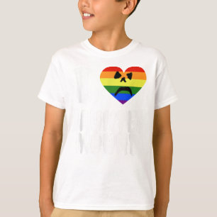 Gay Pride-Support-Liebe, Regenbogenflagge, LGBTQ-F T-Shirt