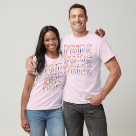 GAY PRIDE Sweet Rainbow Handschrift T-Shirt